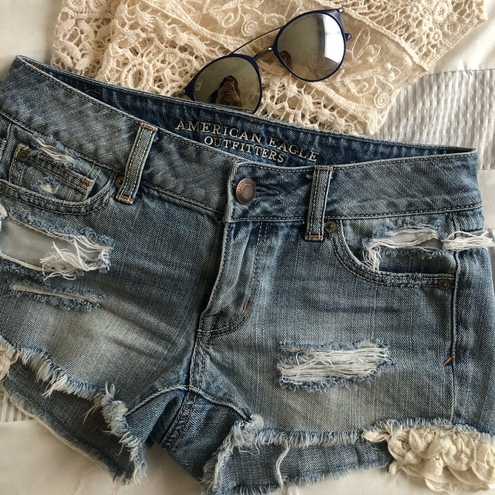 American eagle size 2 denim shorts